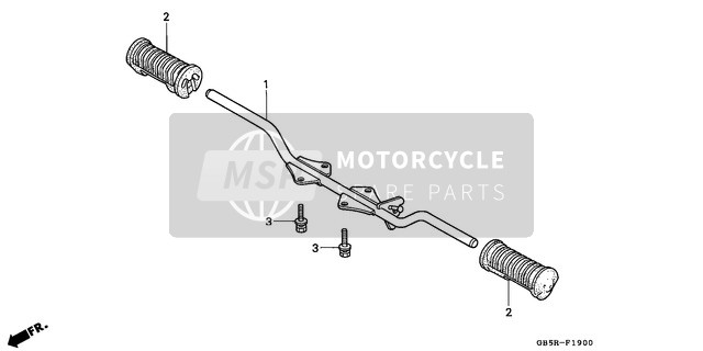 Honda C90CW 1994 Step for a 1994 Honda C90CW